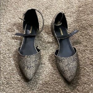 Express Cheetah/leopard print flats